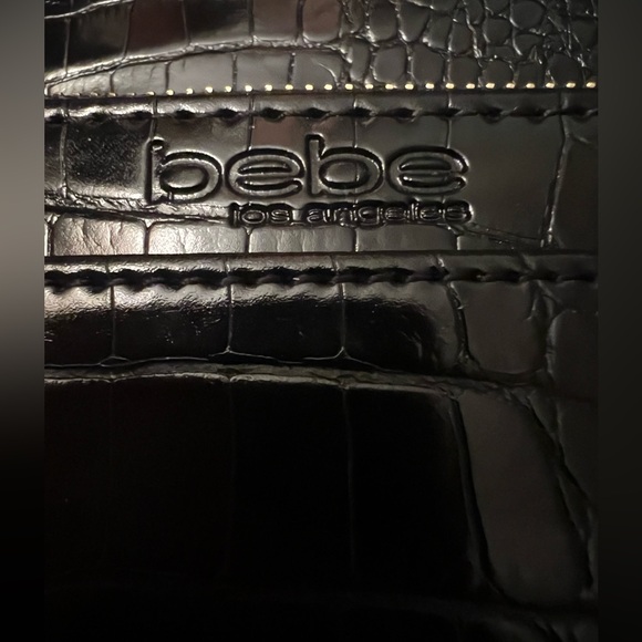 BEBE AUTHENTIC Fabiola Stamped Crocodile Crossbody Bag - Picture 7 of 11
